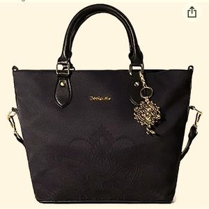 Desigual Florida Emma Black Crossbody Bag.